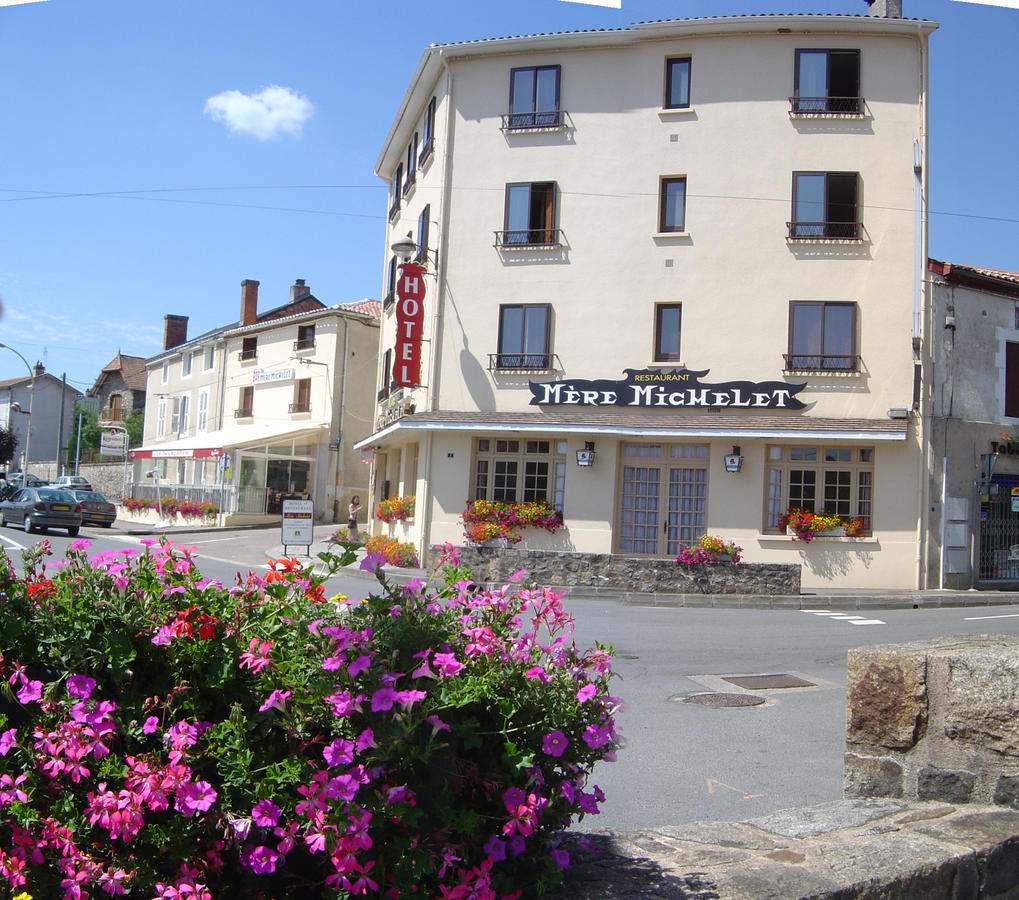 Hotel De La Mere Michelet Confolens Eksteriør billede